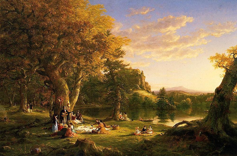 Thomas Cole The Picnic